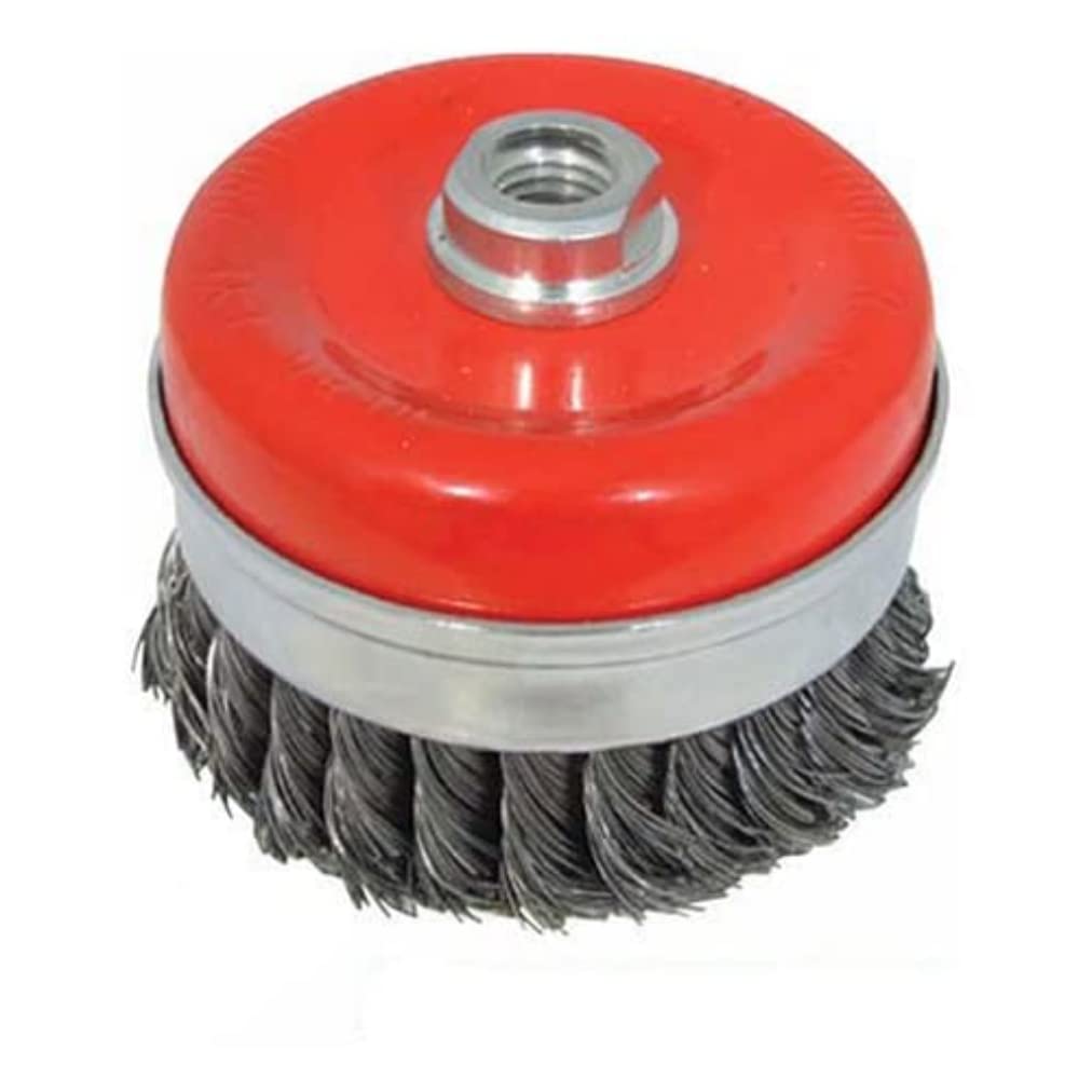 Silverline 303859 Steel Twist-Knot Cup 100 mm