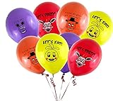 FNAF BALLOONS 12 COUNT MIXED ASSORTMENT