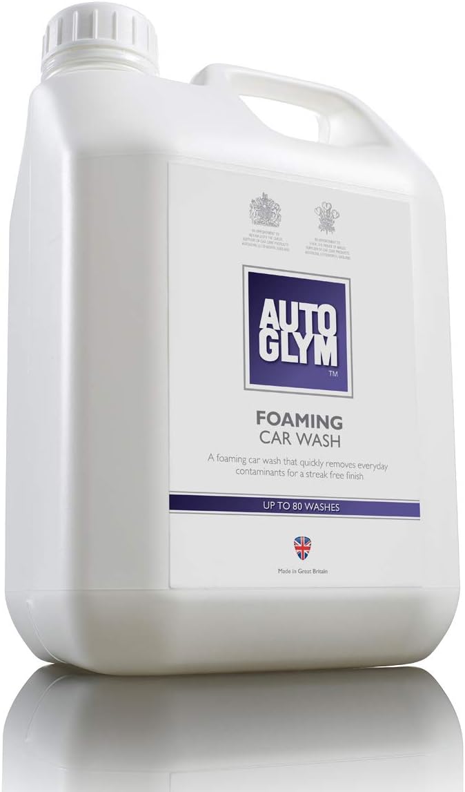 Autoglym Foaming car wash - removes external dirt, pH neutral for matte satin or coated surfaces, 2.5 litres