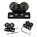 GreenClick 40W Motorcycle Tail Lights Universal Led Turn Signal and Brake Lights with License Plate Bracket for Harley Honda Yamaha Suzuki Kawasaki