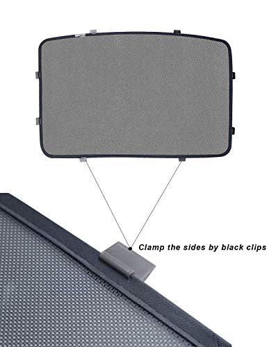 WJM Sunroof Sunshade Glass Roof Sunshade Skylight Blind Shading Net for Tesla Model 3 (Model 3 Rear Sunshade)