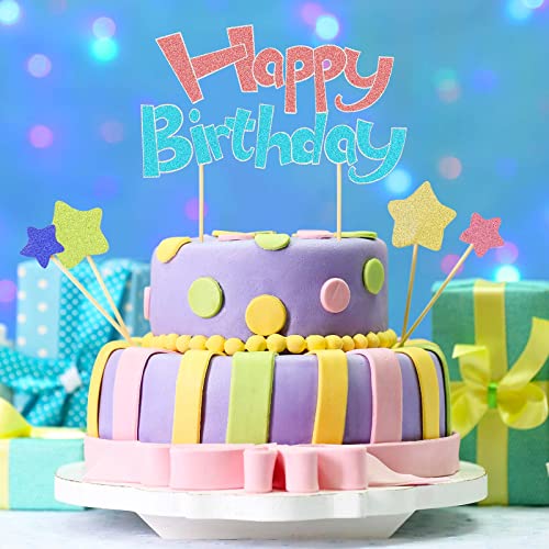 VGOODALL A4 Glitter Craft Paper, 10 Assorted Colors 20 Sheets Sparkle Cardstock Papers 250gsm Shiny Glitter Cards for Cricut Maker for DIY Crafts Gift Wrapping Scrapbook Decorations