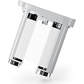 NIIMBOT Compatible Labeling M3 Ribbon, Replacement Refill Tapes, Only for M3 Thermal Transfer Label Printer, Clear Printing, Long Storage Time, Up to 26 Meters, White