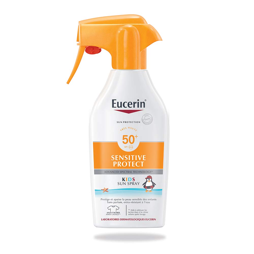 eucerin dry touch suncream spray for sensitive skin spf 50