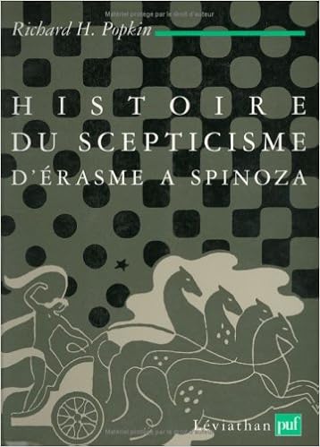 Histoire Du Scepticisme D Erasme A Spinoza Amazon Fr Popkin Richard Henry Livres