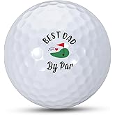 Valentines Day Golf Gifts for Dad from Daughter Son Wife Gender Reveal Golf Ball for Men Birthday Gifts for Dads New Dads First Time Daddy Husband Stepdad Father Papa Grandpa Fathers Day Christmas
