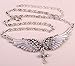 Szxc Womens Guardian Angel Wings Cross Adjustable Choker Necklace - Wife, Daughter, Granddaughter, Girlfriend Biker Jewelry - 18