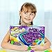 Kidsand 3.5 lbs - Magic 4 Color Sand - 8 Shaping Molds for Play Sand - Sand for Children Blue, Purple, Green, Orange - Kids Sand for Indoor Playing - Sand Kit for Kids - Box for Developing Sand