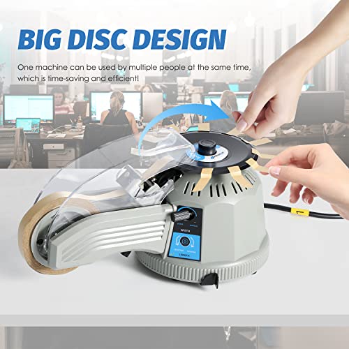 Frifreego Automatic Tape Dispenser Rotary Disc Tape Cutting Machine, 11