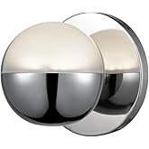 Kuzco Lighting WS47305-CH Pluto Wall Sconce LED, Chrome