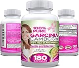 Garcinia Cambogia Extract Pure with HCA - 180 Extra Strength Capsules. Pure Garcinia Cambogia Extract for Fast Results. The Best Garcinia Cambogia Weight Loss Pills Guaranteed Made in USA