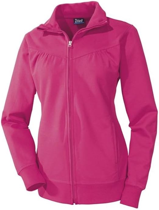 Crivit Sports Women S Sweat Jacket Training Fitness Sport Pink S Amazon Co Uk Clothing