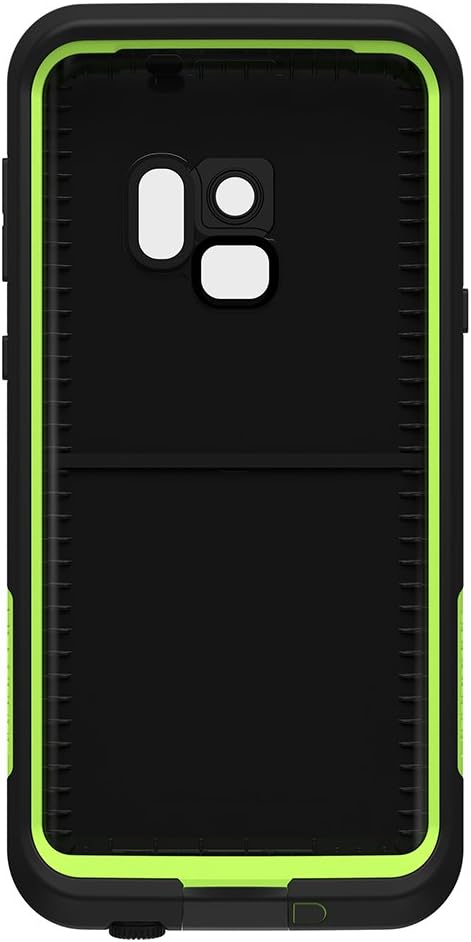 LifeProof FRĒ Series Waterproof Case for Samsung Galaxy S9 - Retail Packaging - Night LITE (Black/Lime)