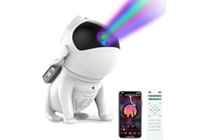 SFOUR Galaxy Projector, Star Galaxy Lights Projector 2.0 with Large Coverage Area for Bedroom, Ideal for Kids Adults Home Party Ceiling Decor Christmas Gift (Gray)