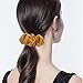 Ondder Designer Chiffon Scrunchies for hair, Big Scrunchies Chiffon Packs for VSCO stuff, Floral Hair Scrunchies - 6 Pack
