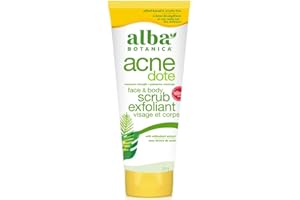 Alba Botanica Acnedote Face & Body Scrub, 227g