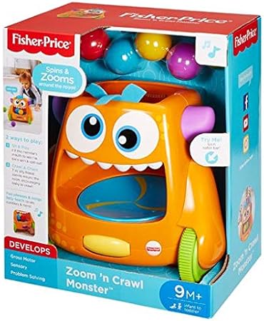 fisher price zoom and crawl monster