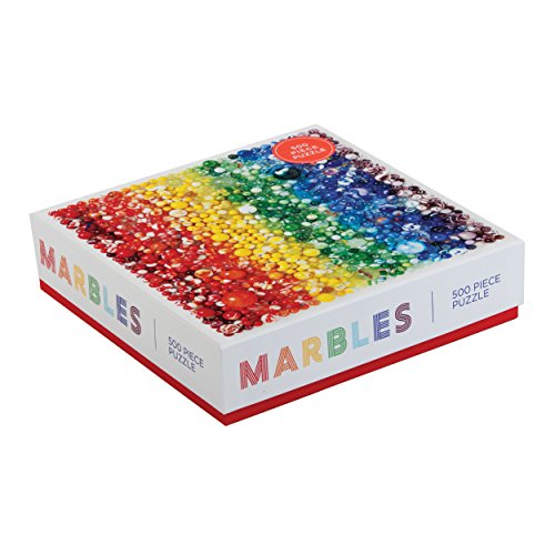 Galison Rainbow Marbles Puzzle (500 Piece)