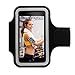 APEKX Cellphone Sports Armband: Super Comfort Fit, Ultra Slim, Soft Lycra, Running Water Resistant for iPhone 6, 6s(4.7-Inch), Galaxy S3/S4, iPhone SE, 5/5C/5S (Black)