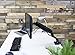 VIVO Black Single LCD Monitor Desktop Mount Stand, Height Adjustable Deluxe Pneumatic Arm with Dual USB 3.0 Ports | Holds 1 Screen up to 27 inches (STAND-V001BU)