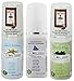 Dr. Mist Cooling, Lavender and Unscented All Natural Spray Deodorant Mist Bundle With Only Water, Salt and Dead Sea Minerals, Aluminum Free, Oil Free, No Coloring or Staining, 1.69 oz (50 ml) each