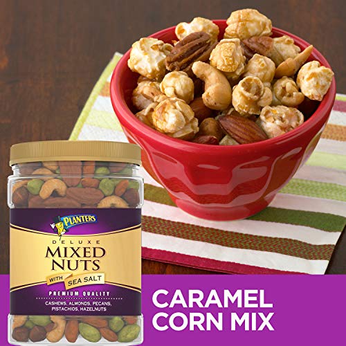 2 Planters+Deluxe+Mixed+Salted+Ounce