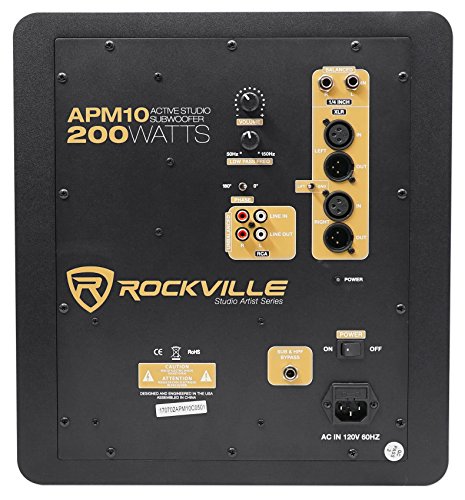 3 Rockville+APM10C+Powered+Subwoofer+Reference