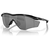 OAKLEY M2 Frame XL OO9343 Shield Sunglasses for Men+ Bundle Accessory Leash Kit, Microfiber Pouch