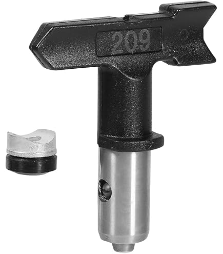 Uxcell 5-Pack Airless Spray Tips – Reversible Nozzles In 109, 213, 311, 315, 413 Sizes, 304 Stainless Steel & Tungsten Carbide For Paint Sprayers