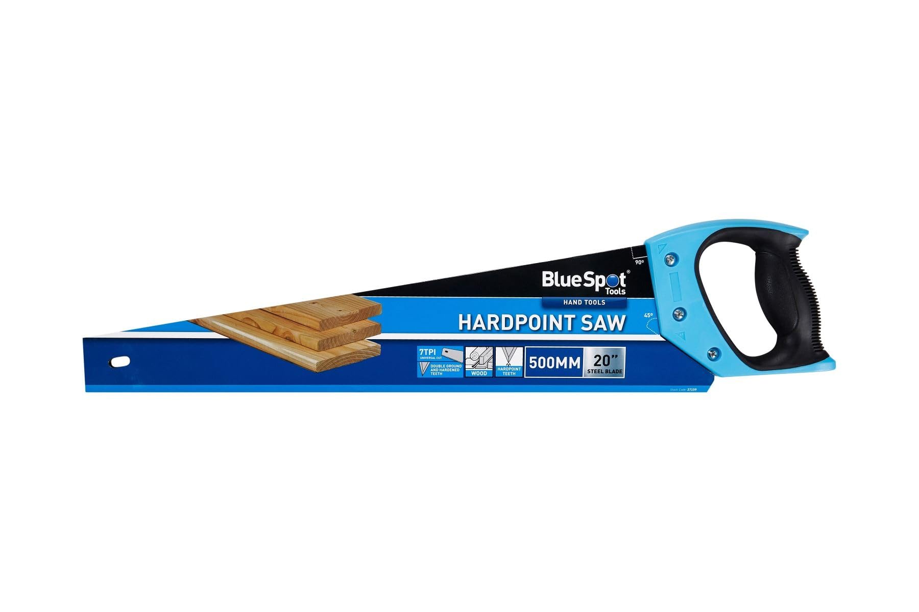 Blue Spot Tools 27159 20-Inch Hardpoint Saw