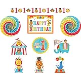 Fisher Price 1st Birthday Circus Room Decorating Kit (10pc)