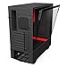NZXT H500i - Compact ATX Mid-Tower PC Gaming Case - RGB Lighting and Fan Control - CAM-Powered Smart Device - Enhanced Cable Management System – Water-Cooling Ready - Black/Red - 2018 Model