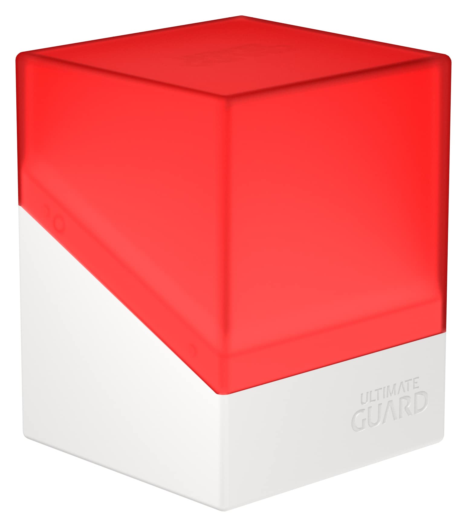 Ultimate Guard Boulder Deck Case 100+ SYNERGY Red/White
