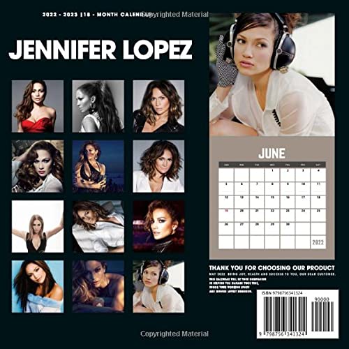 Jennifer Lopez Calendar 2022: Jennifer Lopez Official Calendar 2022-2023, Sep 2021 To Sep 2023 Calendar With Exclusive Photos To Decor Your Desk - ... Celebrity (Kalendar Calendario Calendrier): Calender, Harry: 9798756341324: Amazon.com: Books