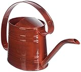 ROBERT ALLEN MPT01507 Danbury Metal Watering Can, Cayenne Red
