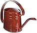 ROBERT ALLEN MPT01507 Danbury Metal Watering Can, Cayenne Red