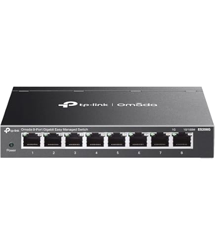 Amazon.com: TP-Link TL-SG2008 V3 8 Port Gigabit Smart Managed