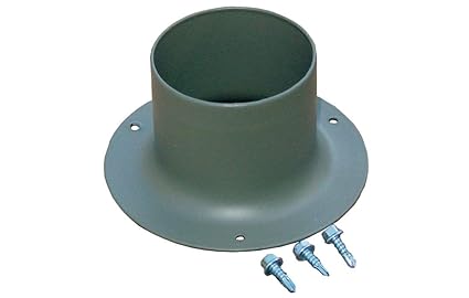 Elusive Wildlife Deer Feeder Galvanized Downspout Funnel 2 Inch