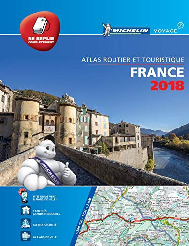 ATLAS ROUTIER FRANCE 2018 - TOUS LES SERVICES UTILES (A4-MULIFLEX) (ATLAS (25090)) (French Edition) by