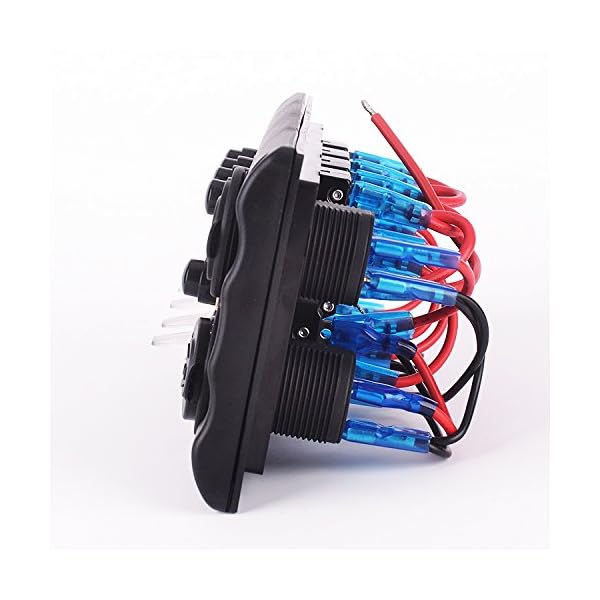 Iztor-LED-Waterproof-12v-24v-4-Gang-Toggle-Switch-Panel-with-5-Breakers-and-power-socket-usb-port-charger-for-Marine-Boat-RV Iztor-LED-Waterproof-12v-24v-4-Gang-Toggle-Switch-Panel-with-5-Breakers-and-power-socket-usb-port-charger-for-Marine-Boat-RV