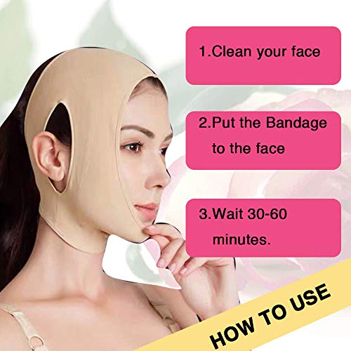 Reusable Chin Slimming Strap Face Lift Tape V Line Lifting Face Mask