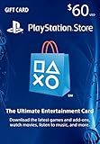 $60 PlayStation Store Gift Card - PS4 / PS3 / PS Vita [Digital Code]