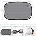 Toplus Car Window Shades for Side and Rear Window, 3PCS Car Sun Shades for Baby Child Kids - 80 GSM 20