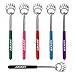 [6 Pack] AKARY Telescopic & Extendable Bear Claws Metal Back Scratcher - Massage Tools for Instant Itching Relief (Multicolor)