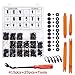 CNIKESIN 440 Pcs Auto Retainer Clips Plastic Rivets Fasteners Bumper Clips Kit Door Trim Panel Clips for GM Ford Toyota Honda Chrysler Auto Push Pin Rivets Set