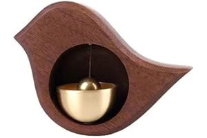 PIEGRICDIAT Door Chimes When Door Opens,Bedroom Doorbell Japanese Style Doorbell Shop Keepers Bell For Door Opening Magnetic Door Chime Fordoor Bell For Nail Salon Door Bells For Homes (bird doorbell)