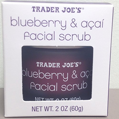 Trader Joe's Blueberry and Acai Facial Scrub, 2 Oz Jar Pricepulse