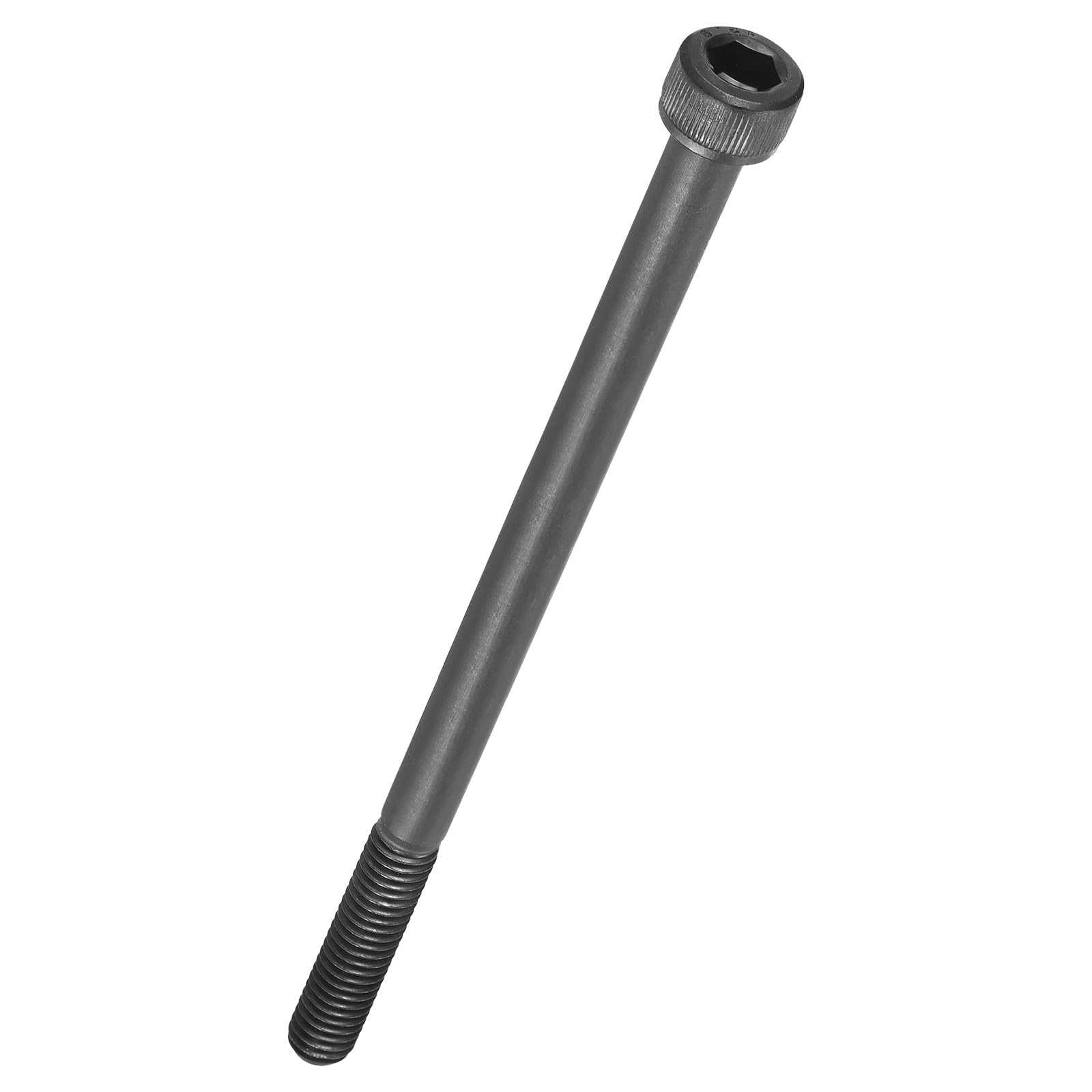 Kozelo 20pcs Socket Head Cap Screws - [M6-1 x 100mm] Alloy Steel Black Oxide Grade 12.9 Internal Hex Screw Full Thread for Industrial & Machinery Use, Black