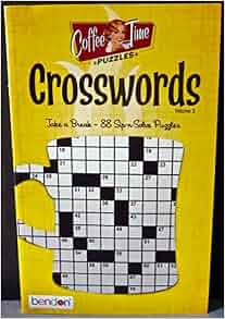Coffee Time Crosswords Puzzle Volume 3: Timothy E. Parker, Universal ...