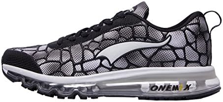 ONEMIX Men's Air Cushion Running Shoes Trainers for Walking Gym Sport Athletic Jogging Fitness Sneaker